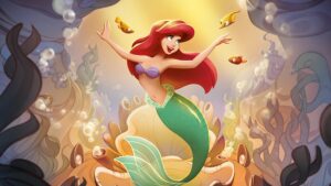 Ariel - Spectacular Singer Disney Lorcana Art by Alice Pisoni