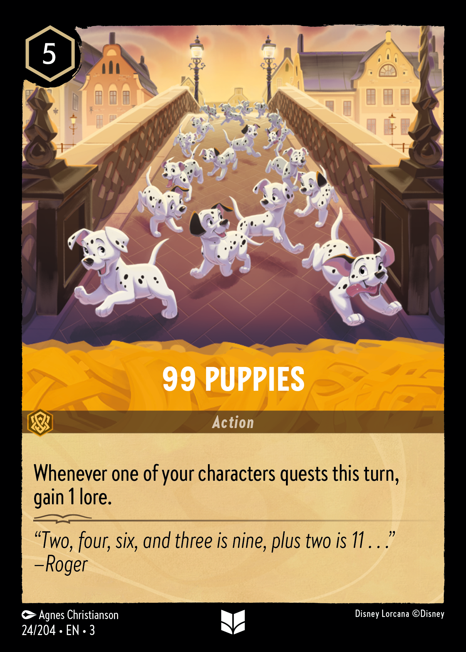 Into The Inklands Card Reveal Puppies Disney Lorcana