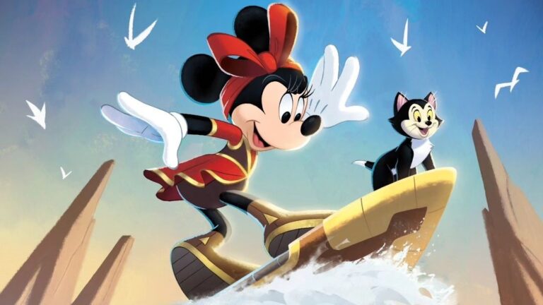 Minnie Mouse - Stylish Surfer Disney Lorcana Art by Mario Oscar Gabriele